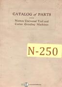 Norton-Norton Tool and Cutter Grinding Machines, Catalog of Parts Manual 1927-Belt Driven Grinder-Motor Driven Grinder-No. 1 Belt Driven-No. 2 Belt Driven-01
